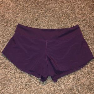 Limited Edition Purple Lululemon Running Shorts